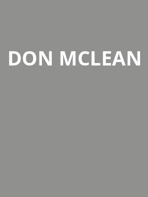 Don McLean, Devos Performance Hall, Grand Rapids