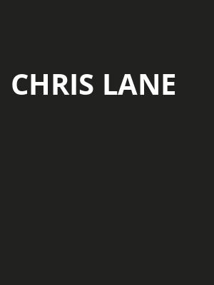Chris Lane Poster