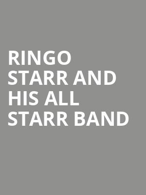 Ringo Starr And His All Starr Band, Devos Performance Hall, Grand Rapids