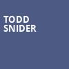 Todd Snider, Intersection, Grand Rapids